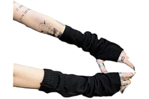 Skateboard Frog Frauen Handschuhe Goth Arm Ärmel Cool Black Moon Cross Printed Hip Hop Armstulpen