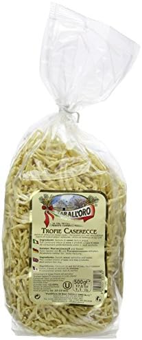 Taralloro Trofie Homemade Pasta Wisp 500 g, Single pack ( one piece)