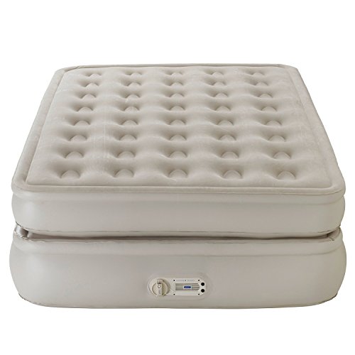 Aerobed 2000025560 Luxury Collection Luftbett beflockt mit eingebauter Pumpe und Fernbedienung, Antimikrobiell, 198 x 137 x 56 cm - 2