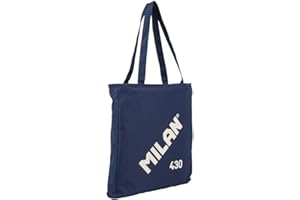 MILAN® Bolso shopper colección goma MILAN 430, azul marino