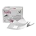 SIBEL Nails - Foil sheets with foam pad for nail gel removal - Pack of 50