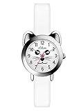 s.Oliver Mädchen Analog Quarz Smart Watch Armbanduhr mit Silikon Armband SO-3566-PQ