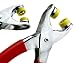Fastener Snap Craft Pliers + 100pcs 9. 5MM Studs Snaps Nickel Button Fixing Kit