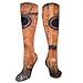 Produktbild Unisex Highly Elastic Comfortable Knee High Length Tube Socks,Photograph Of Antique Knotted Pine Wood With Control Window Lumber Nature Design,Compression Socks Boost Stamina,QueenFull