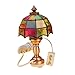 Produktbild Hemore Dollhouse 12 V Tischlampe mit Lampenschirm Form eines Regenschirms 1:12 Miniatur Puppenhaus