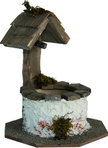 Preisvergleich Produktbild Krippenzubehör, Brunnen rund, Höhe 9cm