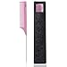 xnicx 608 Pink Tail Comb Pin Tail Comb Up to 180? Heat Resistant Rattail Comb Parting Comb with Non-skid Paddle Anti static Parting Comb Pintail Comb