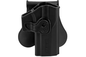 Amomax Gürtelholster Sig Sauer P320 Paddle 360° drehbar Click-Verschluß Polymer Airgun/Airsoft