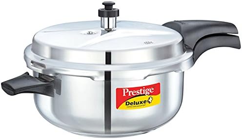 Prestige Deluxe Stainless Steel Deep Pressure Pan 5 liters