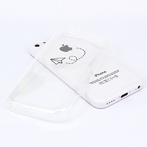 JIAXIUFEN tel fono Caso Cubrir Volver Piel Protectora Shell Carcasas Funda para iPhone 5C - Divertido Caprichoso Dise o Paper Airplane reviews JIAXIUFEN tel fono Caso Cubrir Volver Piel Protectora Shell Carcasas Funda para iPhone 5C - Divertido Caprichoso Dise o Paper Airplane