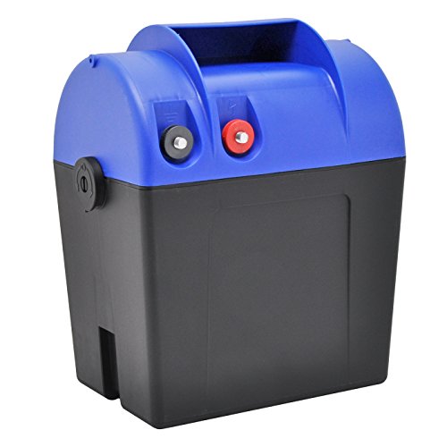 ANGEBOT: 9V Weidezaungerät Extra Power 9V von VOSS.farming mit Zubehör, mobiles Elektrozaungerät für Pferde, Kühe, Rinder und Schafe