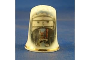 Birchcroft China Porcelaine Fine à Collectionner Dé à Coudre Pont des Soupirs Venise Italie