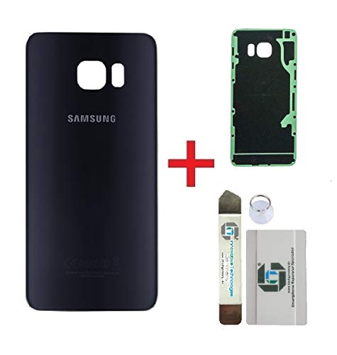 iTG® Premium Kit de Réparation de Couverture de Batterie pour Samsung Galaxy S6 Edge Plus Noir (Bl iTG® Premium Kit de Réparation de Couverture de Batterie pour Samsung Galaxy S6 Edge Plus Noir (Bl