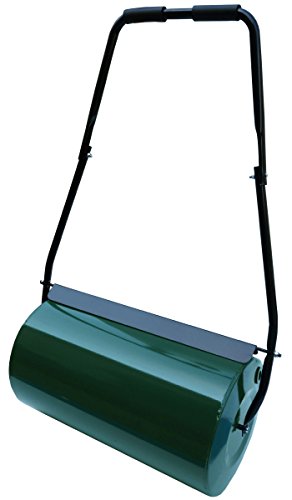 Preisvergleich Produktbild dirks-traumbad Rasenwalze Gartenwalze mit Wasser befüllbar Rasenroller Handwalze Garten mit Griff Boden Rasen Metall Walze Rolle Gras Grün