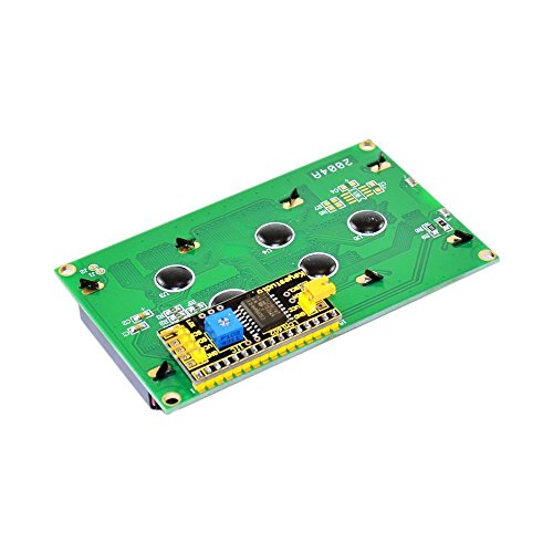keyestudio LCD Kit I2C 2004 20 x 4 Pantalla LCD M  dulo Shield para Arduino UNO Mega 2560  Raspberry Pi Blanco Letras en Azul