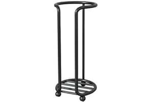 REACHMALL Portabicchieri funzionale per riporre in modo efficiente varie tazze, senza fori (nero e singolo)