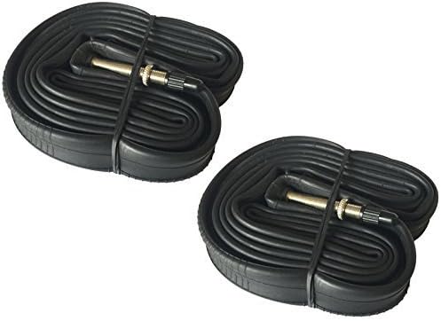 2x LONG VALVE Mountain Bike Cycle Inner Tubes 26 x 1.75 - 2.125 With 60mm PRESTA VALVE