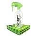 Price comparison product image Mistify 500 ml Giant Spray Bottle Natural Screen Cleaner and 3 Microfibre Cloth Pack [Smartphones Tablets Laptops TVs Touchscreen Keyboards Oleophoebic Smartwatch LED Plasma LCD TV 4K]