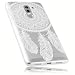 Produktbild mumbi UltraSlim Hülle für Huawei Honor 6X Schutzhülle transparent im Traumfänger Design (Ultra Slim - 0.70 mm)