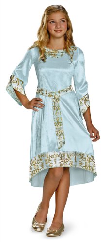 Preisvergleich Produktbild Maleficent Disney Classic Aurora Blue Dress Child Costume 4-6X