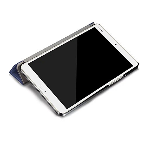 AVIDET Ultra Slim Huawei MediaPad M3 Lite 10 Hülle Case Superleicht Ständer Smart Shell Cover Schutzhülle Etui Tasche für Huawei MediaPad M3 Lite 10 Tablet-PC (Blau) - 4