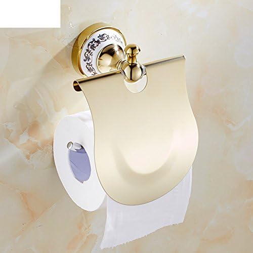 TER Blue And White Porcelain Tissue Box/Toilet Roll Of Toilet Paper Tray/ Wipe The Toilet Paper Holder/Bathroom Towel Rack-A