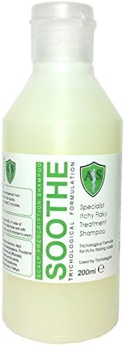 Itchy Flaky Scalp Treatment Shampoo SOOTHE Remedy for Severe Itch or Irritation Non Medicated Stop Itch Dandruff Helps Dry Conditions such as Psoriasis Eczema Dermatitis In Clinic Formula (2)
