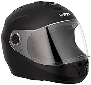 Steelbird Hi-Gn SBH-11 Dashing Black with Plain Visor,580 mm