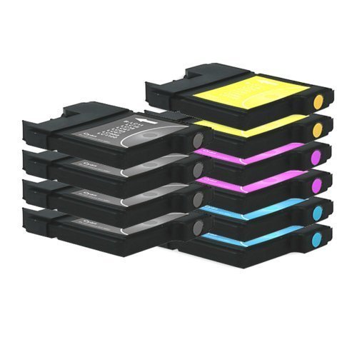 10 Druckerpatronen Tinte für Brother DCP 145C DCP 165C DCP 395C MFC 290C ersetzen LC980 LC1100