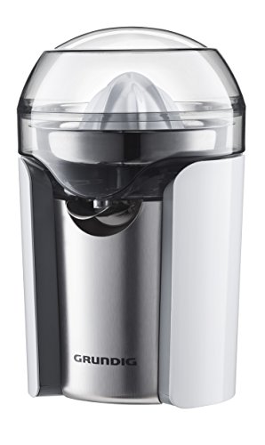 Grundig CJ 7280 W Zitruspresse mit Tropfstopp-Funktion inklusiv Deckel, weiß / edelstahl - 2