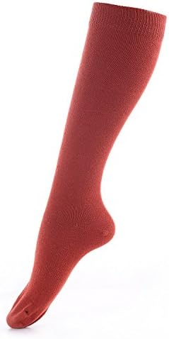 Laulax High Quality Finest Combed Cotton Knee High Socks in 9 Designs, Size UK 3 - 7 / Europe 36 - 41