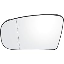 Rétroviseur Gauche Dégivrant Chromé Pour Renault Mégane 3 (2008-2016) - Modèle Conducteur, Verre Asphérique, Référence OEM 963660005R