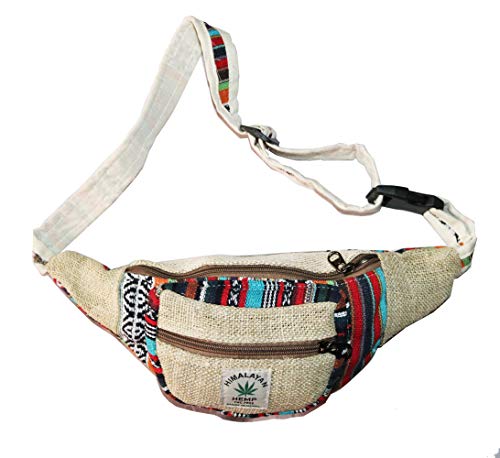 Preisvergleich Produktbild Unisex-Geldbeutel aus Hanf, für Festivals, Wandern etc.