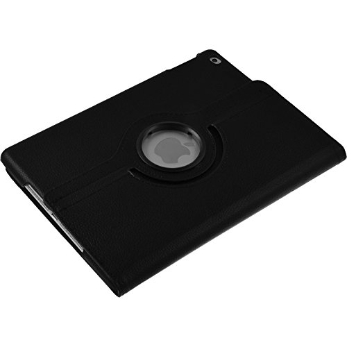 PhoneNatic Kunst-Lederhülle für Apple iPad Mini 4 360° schwarz Tasche iPad Mini 4 Hülle + 2 Schutzfolien - 6