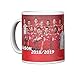 Produktbild München FC Bayern Tasse, Kaffeetasse Team 2018/19 FCB - Plus Lesezeichen I Love