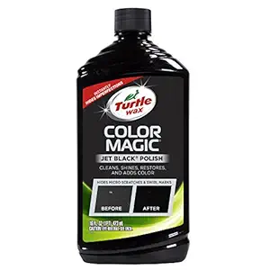 Turtle Wax T-374KTR Color Magic Car Polish, Black - 16 oz.