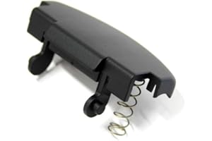 Volkswagen Original VW Kit de Réparation Bouton Poussoir Accoudoir Capot/Couvercle Accoudoir Central Golf 4 Bora Passat Noir Neuf