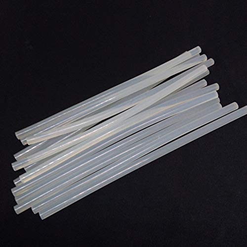 7-190mm 7mmx190mm Hot Melt Glue Sticks Strips Melting Adhesive for Handmade Craft DIY Home Office Project Craftwork Fix - White