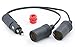 Produktbild wellenshop Zigarettenanzünder 2-Fach Verteiler 12V 24V Adapter 10A