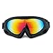 FENGSHUAI Skibrille, Unisex Single-Layer-Brille Staubdicht und Winddicht Sand Just UV Wandern Outdoor Cold Riding Brille