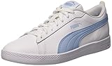 sneaker white collonil Damen Puma Damen Smash WNS V2 L Sneaker, Weiß (Puma White-CERULEAN), 40.5 EU