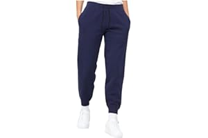 FAIRY TRENDZ LTD Womens Fleece Casual Oversized Jogging Joggers Bottoms Ladies Fleece Joggers Cuffed Pants