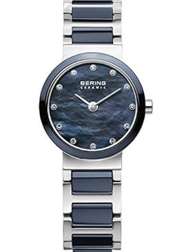 Bering Damen-Armbänduhr Analog Quarz Edelstahl 10725-787