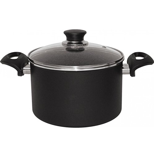 Preisvergleich Produktbild Ballarini Topf, Bologna Granitium, 20 cm, Edelstahl, grau