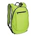 Produktbild Sportlicher Rucksack aus 210D Polyester mit einem großen Hauptfach und Fronttasche , limette