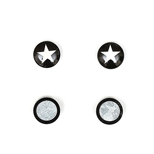Idin Jewellery – Weiße Sterne auf schwarzem Untergrund