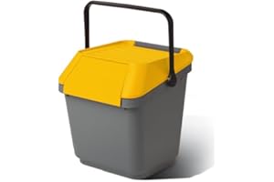 MATTIUSSI EASYMAX 35 lt- I contenitori per la differenziata salva spazio (Giallo)