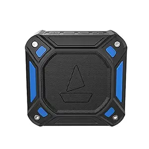 (Renewed) boAt Stone 300 Portable Bluetooth Speakers (V5.0) with HD Premium Sound, Shock & IPX 7 Water Proof, Integrated Controls with in-Built Mic (Blue)