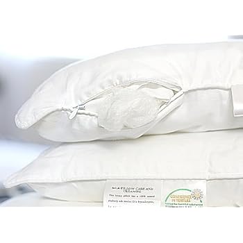 Silk Bedding Direct Pair Of Silk Filled Pillows Luxury Long