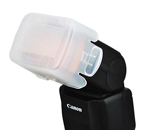 Maxsimafoto   - White Flash Diffuser compatible with Canon Speedlite 430ex III RT   Not for Mark I or II 
